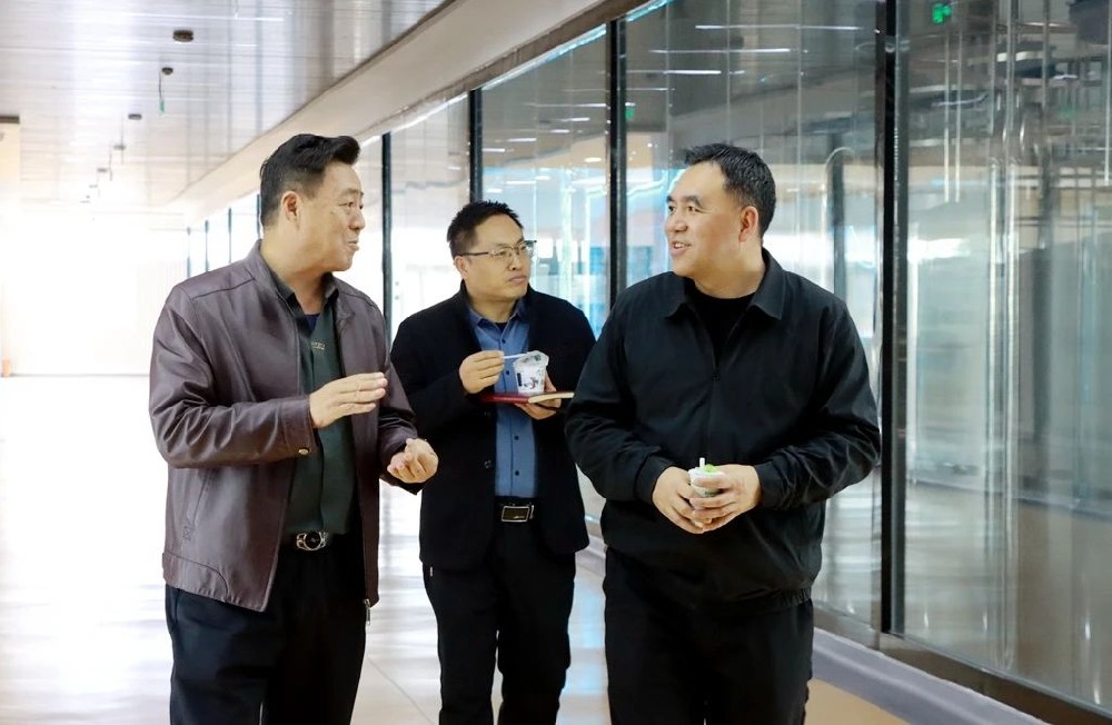 兰州新区市场监督管理局到甘肃565net必赢客户端集团传祁甘味乳业调研