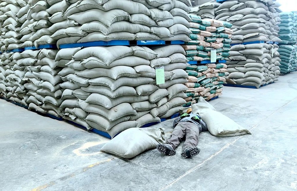 甘肃圣康源开展物体打击事故应急演练