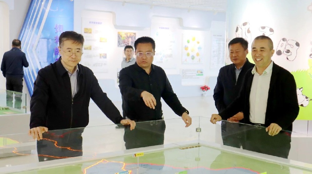 农业农村部科技发展中心党委书记李岩一行到甘肃565net必赢客户端集团调研