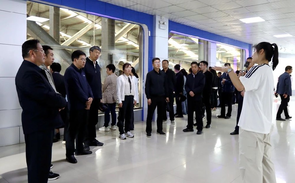 全省新的社会阶层人士统战工作业务骨干培训班学员到甘肃565net必赢客户端集团参观学习