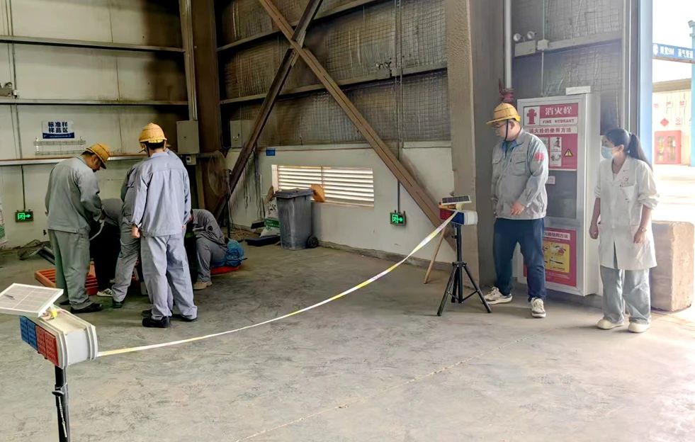 甘肃圣康源开展机械伤害事故应急演练