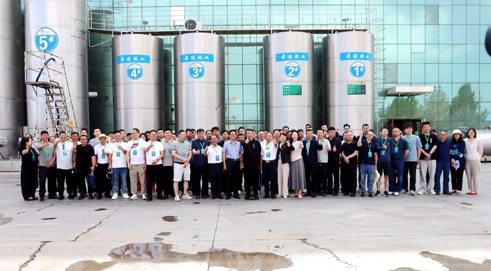 张掖全国乡村振兴农产品产销对接会嘉宾到甘肃565net必赢客户端集团考察