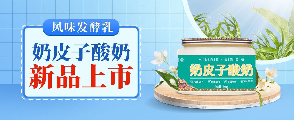 新品上市|奶皮子 + 酸奶的黄金搭档,一口入魂草原味