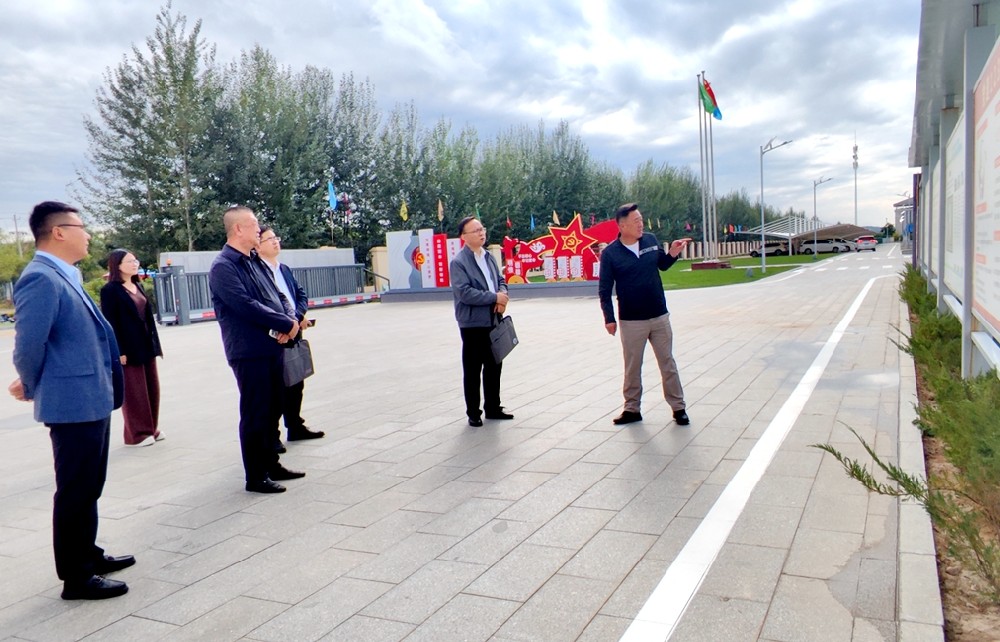 兰州新区党群和政法工作部组织有企业代表到甘肃传祁甘味乳业开展党建交流学习